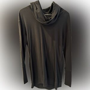 Cowl Neck Shirt Merona Black M